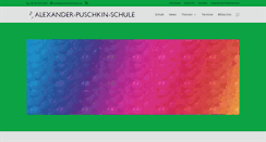 Desktop Screenshot of home.puschkinschule.eu